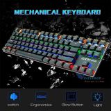  Bàn Phím Cơ chơi game Zuoya X51 - Led Rainbow ( 87 Phím, LED RGB, Blue/Black Switch ) -dc3663 