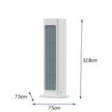  Quạt điện để bàn không cánh dạng tháp nhỏ gọn - quạt treo tường sạc usb 