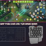  Bộ chuyển đổi bàn phím chuột chơi PUBG Mobile, COD , Game MOBA M16 / MK12 thêm chức năng Ai 