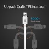  Cáp sạc đa năng Earldom 3 đầu Lightning - MicroUSB - Type-C hỗ trợ sạc nhanh sạc nhanh -dc2589 