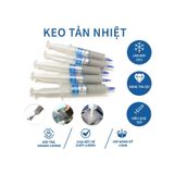  Keo Tản Nhiệt CPU MX4 Tuýp 4g & HY510 Xi Lanh Xám-Vàng - Hiệu Suất Làm Mát Chip Cao 