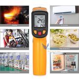  Máy bắn nhiệt độ- nhiệt kế tia laze - tia hông ngoại NEW 2024 -dc3713 