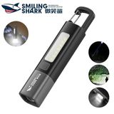  Đèn pin mini cầm tay siêu sáng 3 bóng pin trâu ánh sáng trắng chống nước IPX7 độ sang tối đa 200m 
