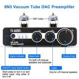  FX-AUDIO TUBE-06 MKII Bộ Khuếch Đại Âm Thanh Hi-Res với Đèn 6N3 và DAC ES9018K2M - DC5208 
