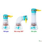  Vòi lọc nước chống bắn - đầu lọc nước tăng áp rửa bát xoay 360 độ có thể kéo dài 