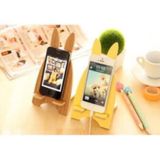  Kệ Để Điện Thoại Cute - Thiết Kế Gỗ Ngộ Nghĩnh, Đáng Yêu, Tương Thích Mọi Dòng Máy -dc3705 