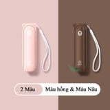  Quạt mini Quạt Cầm Tay Đa Năng 3 Trong 1 Quạt Kiêm Đèn Pin và Sạc Dự Phòng Có Thể Gấp Gọn Pin Cực Trâu 2000mAh -dc4036 