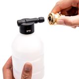  Máy rửa xe cầm tay cao áp chạy bằng pin sạc 48v - Súng rửa xe dùng cho gia đình có chế độ phun xương tạo bọt cao cấp 