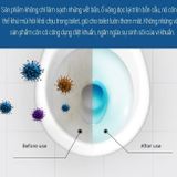  Lọ thả bồn cầu tẩy - Viên thả bồn cầu hình con gấu - Vệ Sinh Toilet - Gấu  thả bồn cầu khử mùi diệt khuẩn -dc4603 
