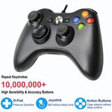  Tay cầm chơi game có dây cho Xbox 360, PC, Laptop Cần điều khiển  có rung FIFA Online 4 fo4  Gamepad Full Skill 