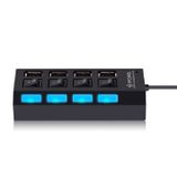  Hub USB 4 cổng tốc độ cao tiện dụng hình ổ điện có công tắc DC308 
