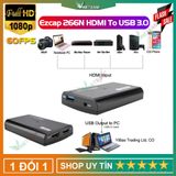  Ezcap 266 hộp Video Game Capture hdmi to usb 3 0 livestream obs hỗ trợ 1080p 60fps Tương Thích Với Windows/Mac/Linux 