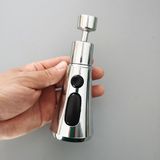  Đầu nối vòi rửa chén bát đa năng chống bắn xả 3 chế độ tiện lợi xoay 360 độ 