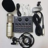  Combo bộ Mic/Micro Thu Âm Hát Karaoke,Livestream online cực hay( Trọn Bộ Souncard V8/Bm900 ) 