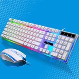  Bộ Bàn Phím Kèm Chuột Máy Tính Con Báo Có LED 7 Màu Ấn Tượng tặng lót chuột -dc2551 