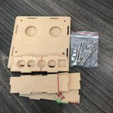  Vỏ hộp bảo vệ trong suốt cho bộ tiền khuếch đại âm thanh 6J1 HiFi (Tự ghép) -dc4336 