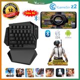  GameSir Z2 Bàn Phím Cơ 1 tay kiêm battledock | Hỗ Trợ Android/ IOS Chơi Game Pubg, Fortnite trên điện thoại...-dc3930 