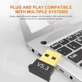  USB Bluetooth Dongle Bluetooth 5.3 Bộ thu phát BT không dây Bộ chuyển đổi cho máy tính PC -dc4997 
