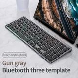  Bàn Phím Mini Yindiao KB-1 Pin Sạc Kết Nối Bluetooth USB 2.4 Dùng Cho Smartphone Máy Tính Laptop -dc4748 