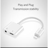  Jack Chuyển Đổi, Giắc Chia Cổng Earldom Cho IP 7/8/X/11 Thành Cổng Sạc + Cổng Tai Nghe Earldom OT16 -dc3309 