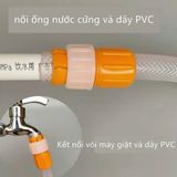  Đầu Nối Ống Nước Khớp nối ống nước đầu nối nhanh vòi máy giặt Van Vặn Chặt Ống Vòi Nước Tiện Dụng 
