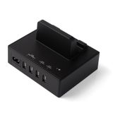  Bộ sạc USB 4 cổng ORICO DPC4US ( Đen) 34w dùng sạc cho điện thoại, máy tính bảng kiêm giá đỡ điện thoại - DC700 