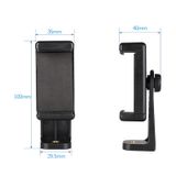  Khung Kẹp/Giá Đỡ Điện Thoại Lên Tripod Xoay Được 360 độ ( Không kèm chân tripod mini ) -dc4050 