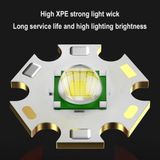  Đèn Pin LED  Siêu Sáng Chống Thấm Nước Kèm Móc Tiện Dụng Ánh Sáng Trắng An Toàn Cho Mắt 