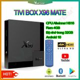  Android Tivi Box X96 Mate 4G 32G Allwinner H616 Android 10 - X96 Mate 4G 32G - Cổng HDMI - Bluetooth 5.0 -dc4457 