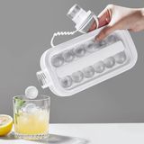  Khay làm đá silicon đa năng, an toàn sức khỏe gấp gọn tiện dụng có thể mang theo 