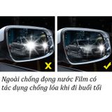  COMBO 2 Miếng Dán Chống Bám Nước Gương ÔTÔ HOT HOT HOT -dc3132 