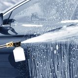  Máy rửa xe cầm tay cao áp chạy bằng pin sạc 48v - Súng rửa xe dùng cho gia đình có chế độ phun xương tạo bọt cao cấp 