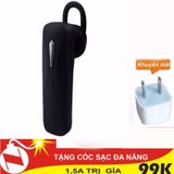  Tai nghe Bluetooth 2017 Relaxed Safety có nghe nhạc (M139) tặng cốc sạc 1 cổng usb 0,5v-0,6a -dc1102 