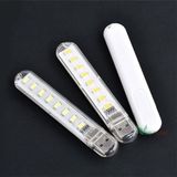  Đèn LED USB Mini 3 bóng,8 Bóng DC 5V Tiện Dụng gồm 24 bóng siêu sáng cổng cắm USB thích hợp để bàn học, đọc sách -dc4338 