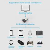  USB Bluetooth Dongle 5.0 – USB Bluetooth Máy tính kết nối 20m V5.0 