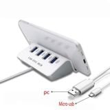  USB OTG HUB – Bộ chia cổng USB có hỗ trợ OTG kết nối với điện thoại 