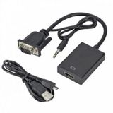  Bộ cáp chuyển VGA sang HDMI có âm thanh + Cáp Micro USB cấp nguồn 