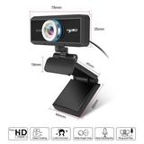  Webcam HXSJ S4 HD 1080P Camera 360 độ Kèm Mic 