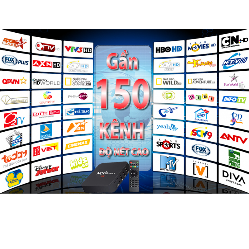 Xem Tivi trên Android Box