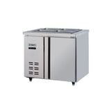  Bàn Mát Salad 900mm, 183L KISTEM KIS-XDB09R, Công Nghệ Làm Lạnh Trực Tiếp 