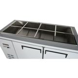  Bàn Mát 1m5, 2 Cánh, 405L KISTEM KIS-XDB15R, Công Nghệ Làm Lạnh Trực Tiếp 