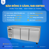 Bàn Đông 3 Cánh, 1M8, 398L KISTEM KIS-XFT18F, Công Nghệ Làm Lạnh Gián Tiếp 