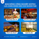  Bàn Đông Công Nghiệp 1M2, 215L KISTEM KIS-XFT12F, Công Nghệ Làm Lạnh Gián Tiếp 