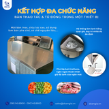  Bàn Đông 3 Cánh, 1M8, 398L KISTEM KIS-XFT18F, Công Nghệ Làm Lạnh Gián Tiếp 