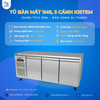  Bàn Mát 3 Cánh 1M8, 398L KISTEM KIS-XFT18R, Công Nghệ Làm Lạnh Gián Tiếp 