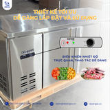  Bàn Mát 3 Cánh 1M8 KISTEM KIS-XDT18R, Công Nghệ Làm Lạnh Trực Tiếp 