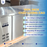  Bàn Mát 3 Cánh 1M8 KISTEM KIS-XDT18R, Công Nghệ Làm Lạnh Trực Tiếp 