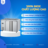  Bàn Mát 1m2, Dung Tích 294L KISTEM KIS-XDB12R, Công Nghệ Làm Lạnh Trực Tiếp 