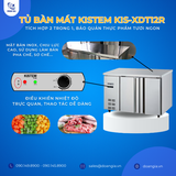  Tủ Bàn Mát 2 Cánh 1M2 KISTEM KIS-XDT12R, Công Nghệ Làm Lạnh Trực Tiếp 