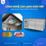  Tủ Bàn Mát 1M5, 2 Cánh KISTEM KIS-XFT15R, Công Nghệ Làm Lạnh Gián Tiếp 